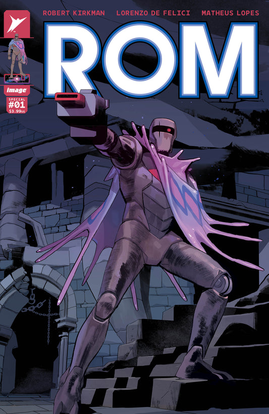 ROM SPECIAL #1 (ONE SHOT) CVR A LORENZO DE FELICI - PREORDER (FOC 27/7/26) DUE IN STORE 5/8/26