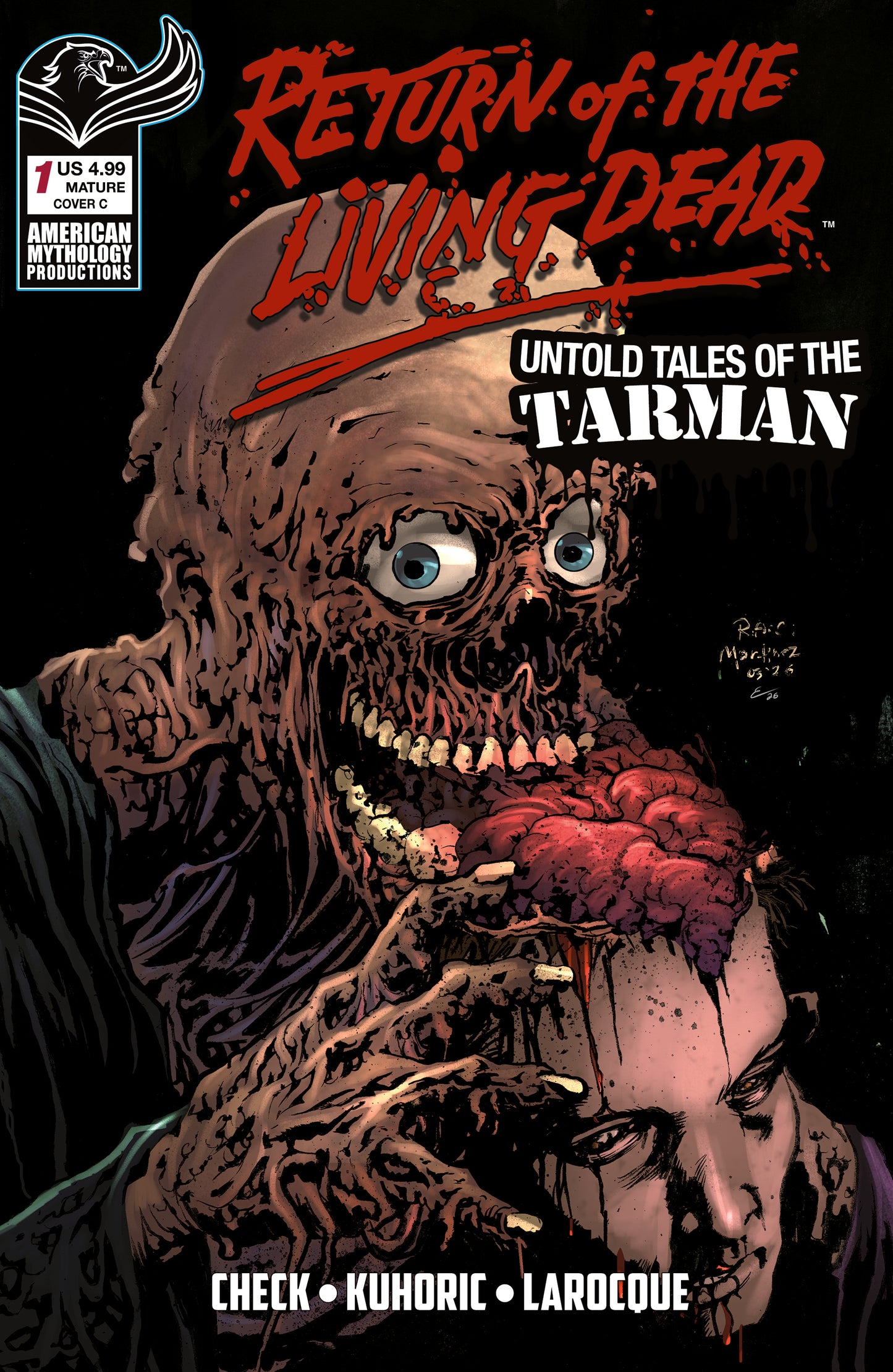 RETURN LIVING DEAD UNTOLD TALES OF TARMAN #1 CVR C ROY ALLAN MARTINEZ VAR (MR)  - PREORDER (FOC 18/5/26) - DUE IN STOCK 10/6/26