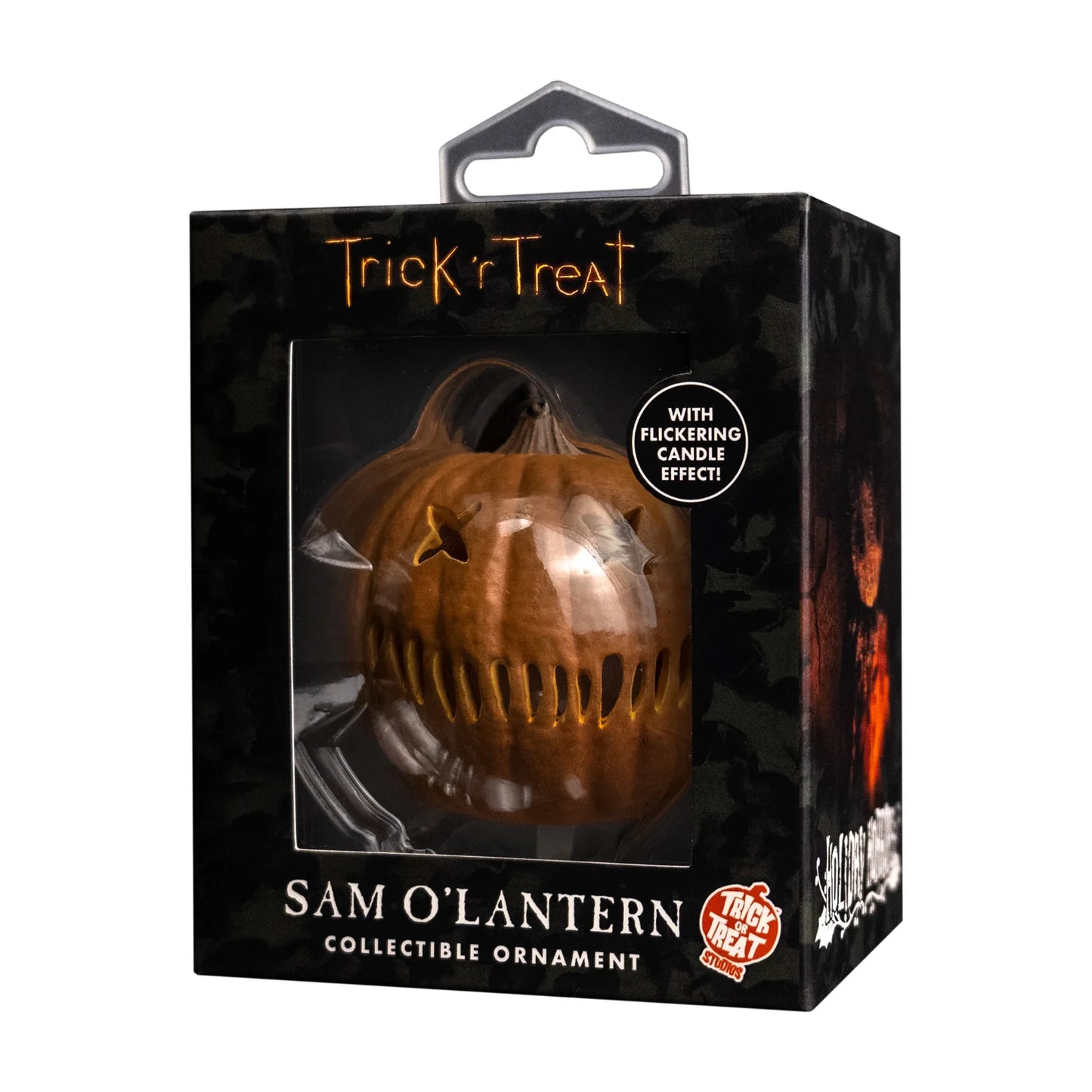 HOLIDAY HORRORS - TRICK R TREAT SAM O LANTERN LIGHT UP ORNAMENT –  PRESALE DUE 30/9/24