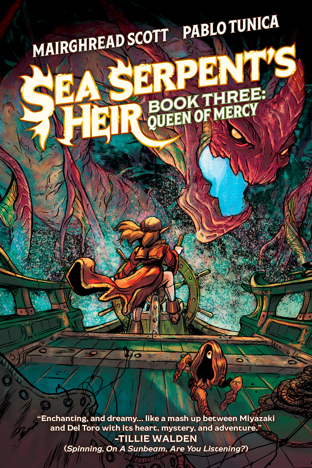 SEA SERPENTS HEIR GN BOOK 03 QUEEN OF MERCY - PREORDER