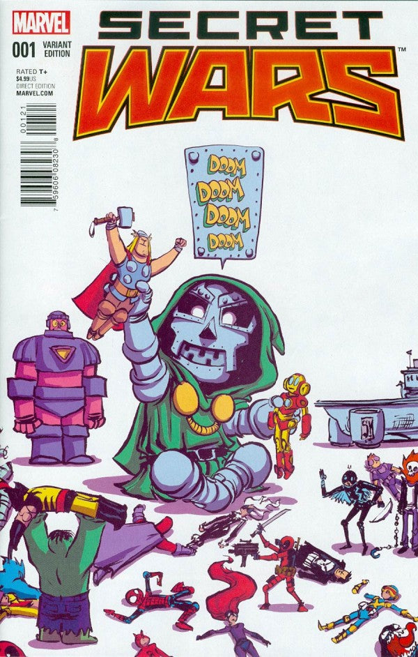 SECRET WARS #1 (OF 9) 2015 SKOTTIE YOUNG VAR