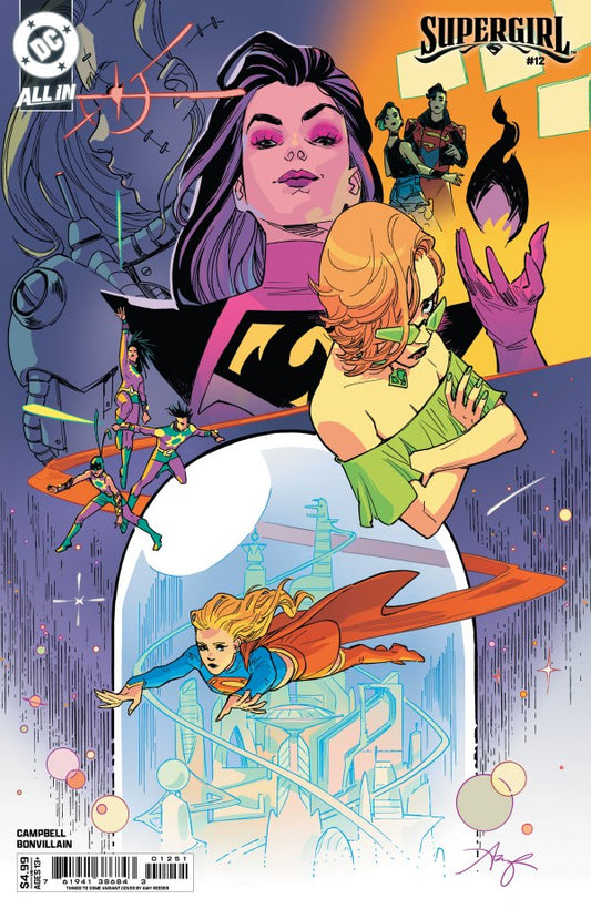 Supergirl 12 Cover E Amy Reeder Things To Come Card Stock Variant - PREORDER - (FOC 16/3/26) DUE IN STORE 8/4/26