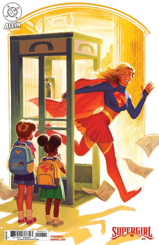 Supergirl #2 Cover E 1:25 David Talaski Variant