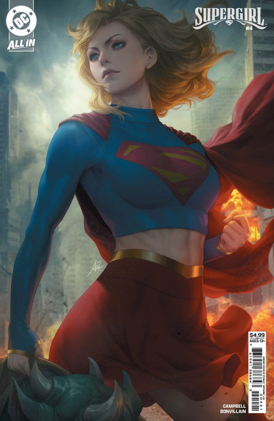 Supergirl #4 Cover B Stanley 'Artgerm' Lau Variant