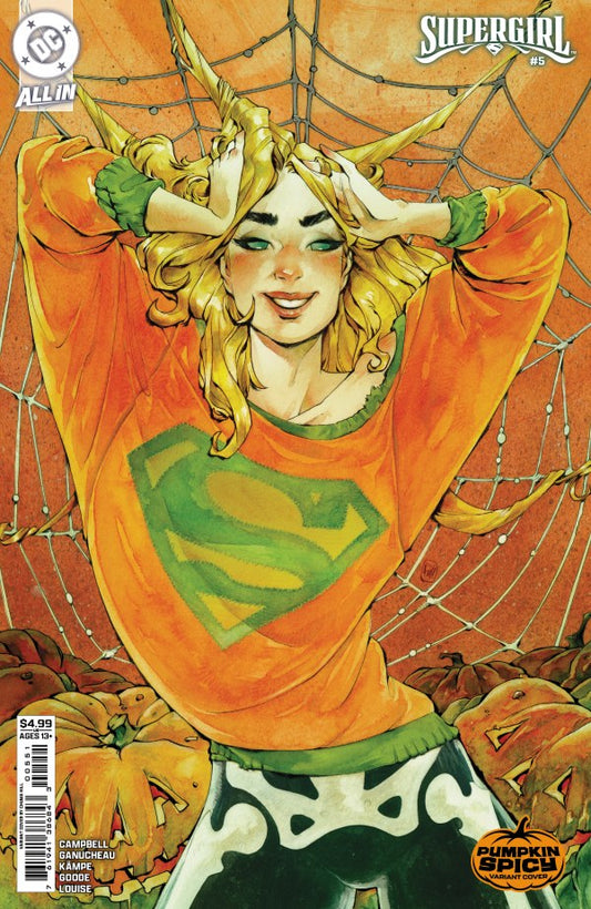 Supergirl #5 Cover D Chuma Hill Pumpkin Spicy Variant - DUE 10/9/25