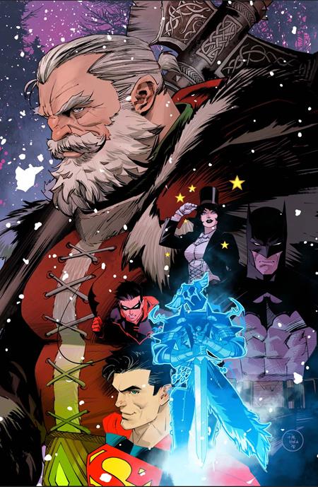 BATMAN SANTA CLAUS SILENT KNIGHT RETURNS #1 (OF 5) CVR B DAN MORA CARD STOCK VAR - PREORDER