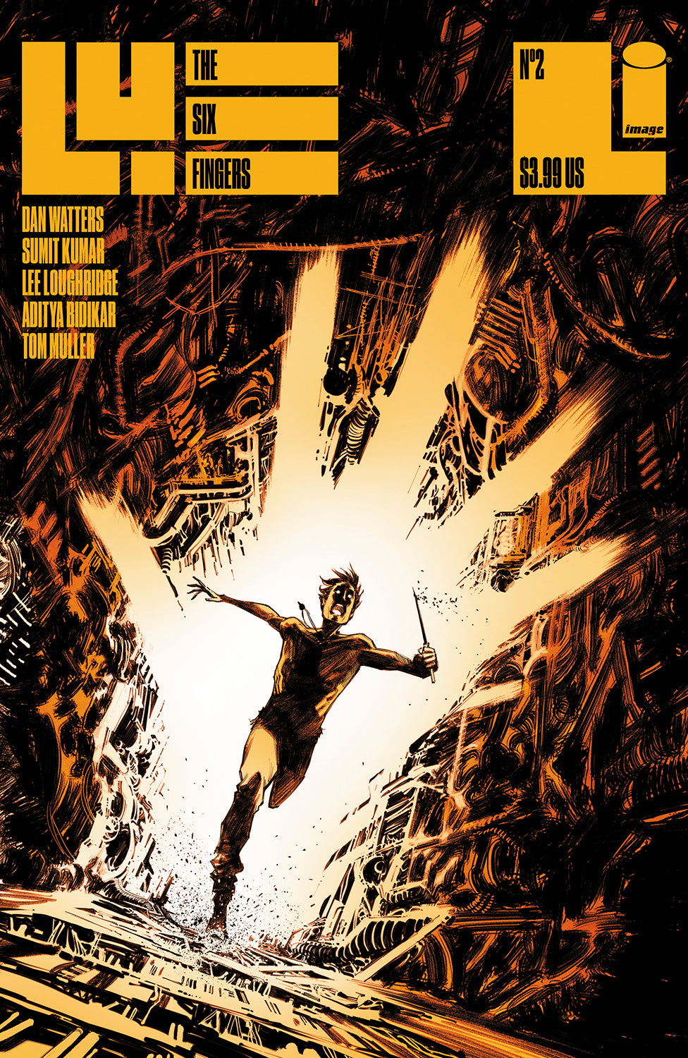 SIX FINGERS #2 (OF 5) CVR A KUMAR & LOUGHRIDGE (MR)