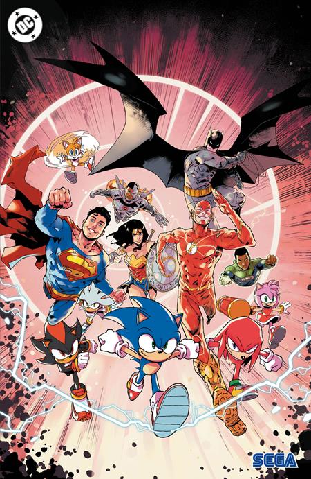 DC X SONIC THE HEDGEHOG #1 (OF 5) CVR D INC 1:25 PABLO M COLLAR VIRGIN CARD STOCK VAR - HOT BOOK!