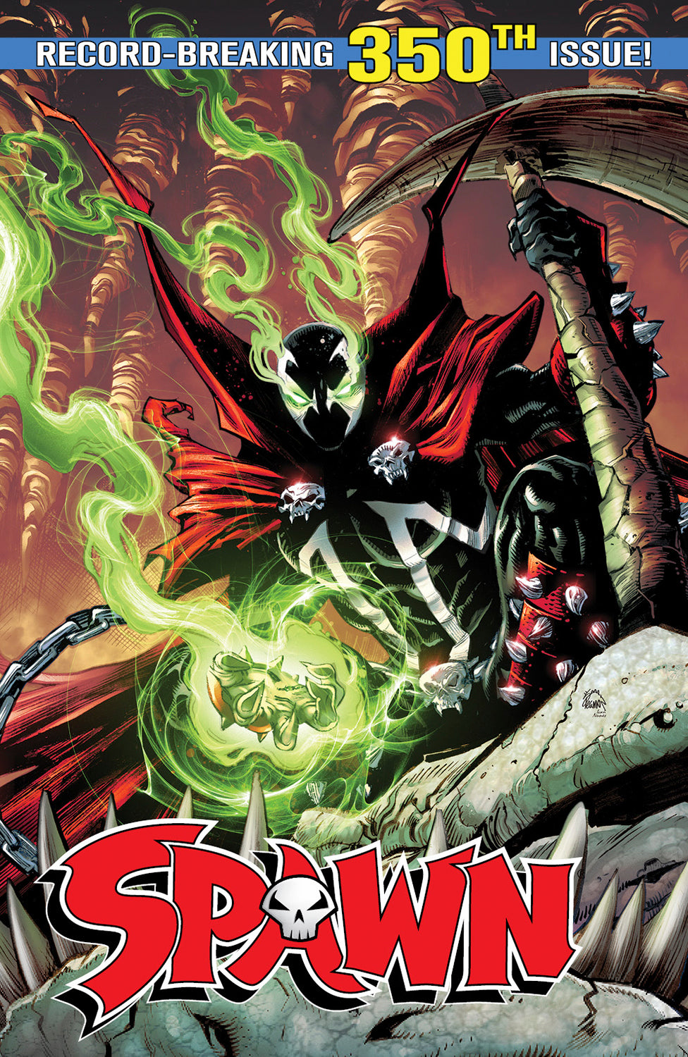 SPAWN #350 CVR C RYAN STEGMAN VAR - PREORDER 21/2/24