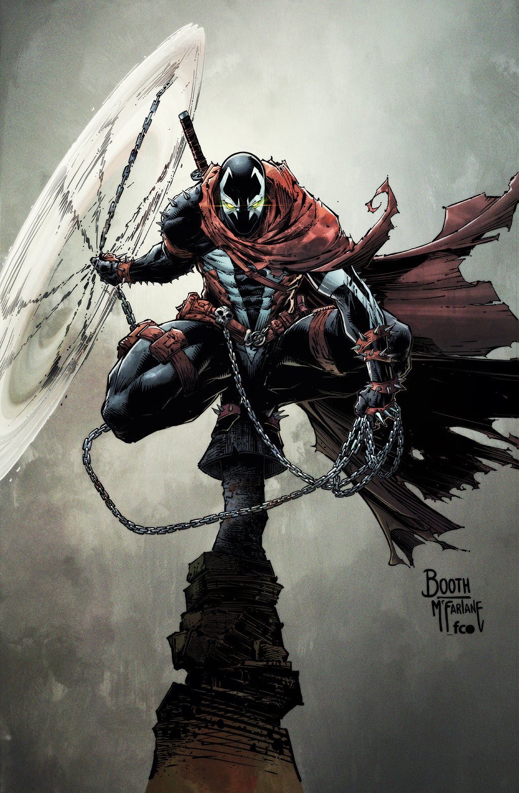 SPAWN #351 CVR C BRETT BOOTH VIRGIN