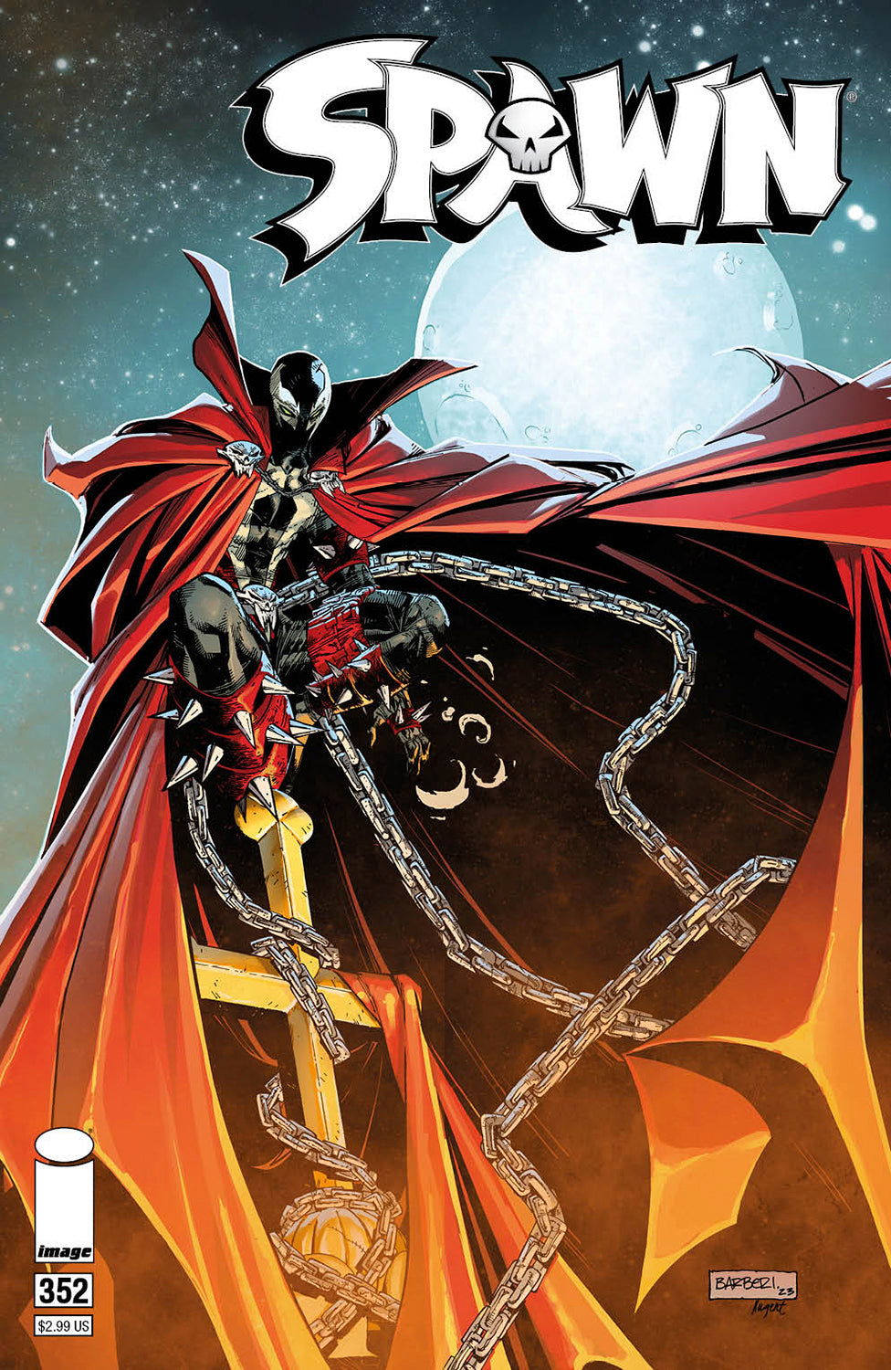 SPAWN #352 CVR A BARBERI