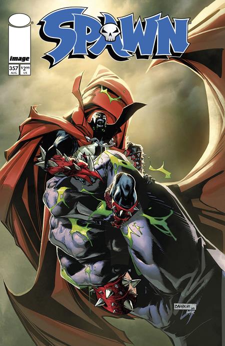 SPAWN #357 CVR B CARLO BARBERI - PRESALE DUE 28/8/24