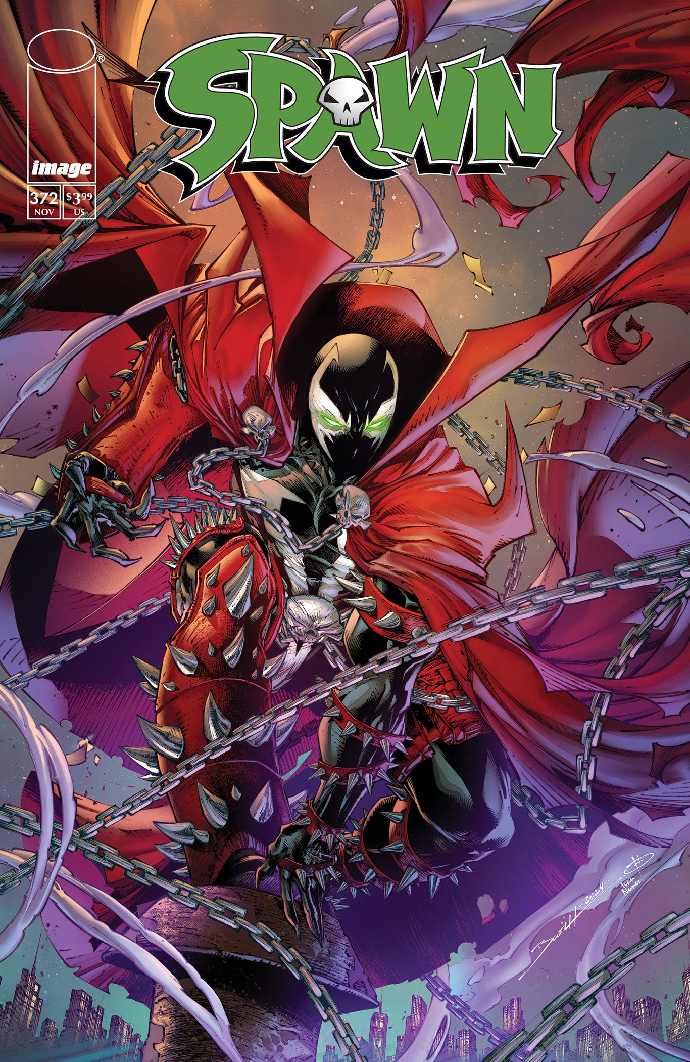 SPAWN #372 CVR A BRETT BOOTH
