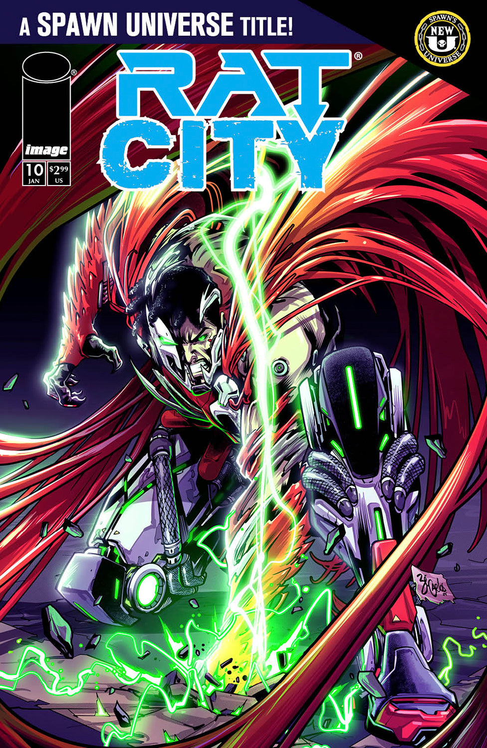 SPAWN RAT CITY #10 CVR A ZE CARLOS - PREORDER