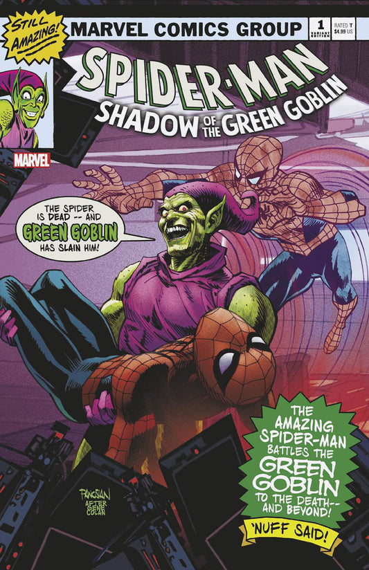 SPIDER-MAN SHADOW OF GREEN GOBLIN #1 DAN PANOSIAN VAMPIRE VAR - PREORDER 03/4/24