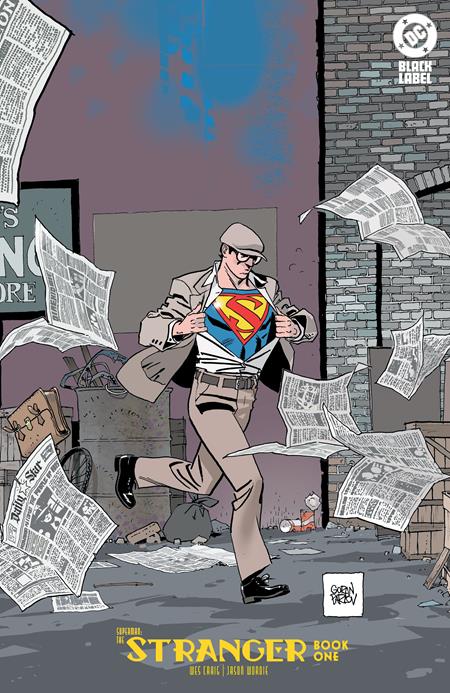 SUPERMAN THE STRANGER #1 (OF 6) CVR C GORAN PARLOV CARD STOCK VAR (MR) - PREORDER (FOC 10/8/26) DUE IN STORE 2/9/26