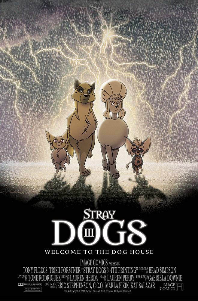 STRAY DOGS #3 Fourth Printing