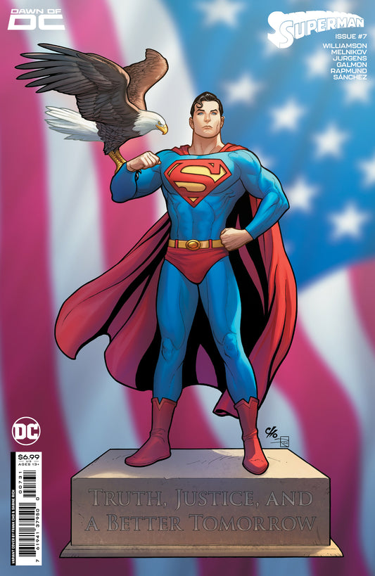 SUPERMAN #7 CVR C FRANK CHO CARD STOCK VAR (#850) - PREORDER (17/10/23)