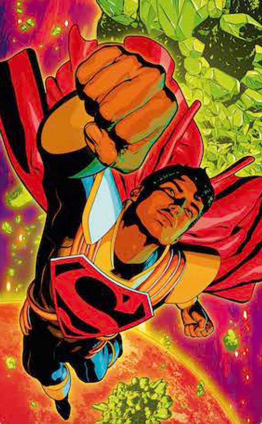 SUPERMAN #36 CVR G ACO REIGN OF THE SUPERBOYS CONNECTING CARD STOCK VAR  - DUE 25/3/26 -  NOT FINAL COVER