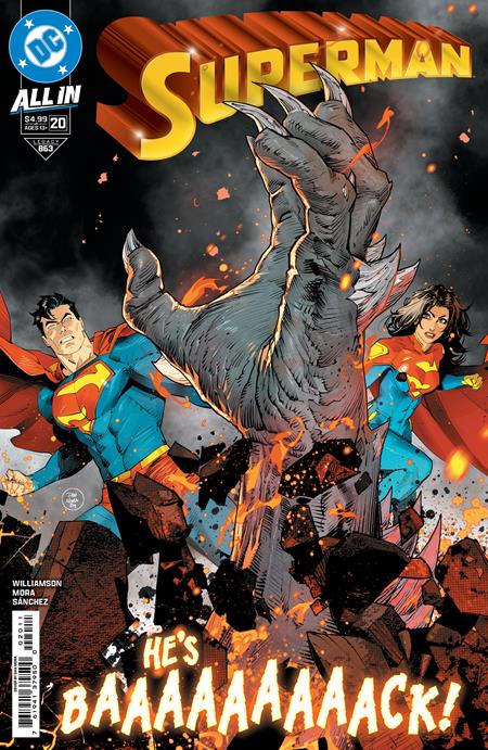 SUPERMAN #20 CVR A DAN MORA - PREORDER