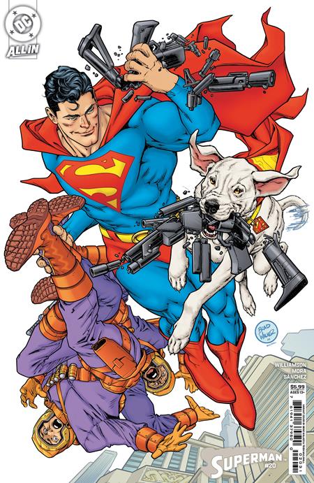 SUPERMAN #20 CVR C BRAD WALKER CARD STOCK VAR - PREORDER