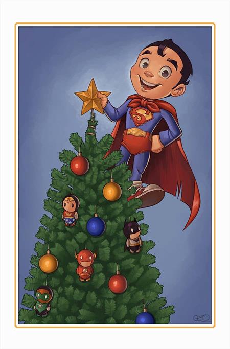 SUPERMAN #21 CVR E CHRISSIE ZULLO DC WINTER WONDERLAND CARD STOCK VAR - PREORDER