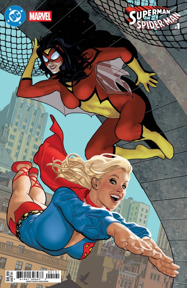 DC / Marvel Superman / Spider-Man #1 Cover I Adam Hughes Variant