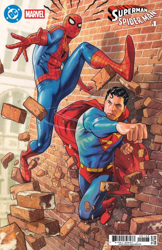 DC / Marvel Superman / Spider-Man #1 Cover P Joshua Middleton Variant
