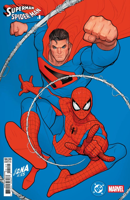 DC / Marvel Superman / Spider-Man #1 Cover Q David Nakayama Variant