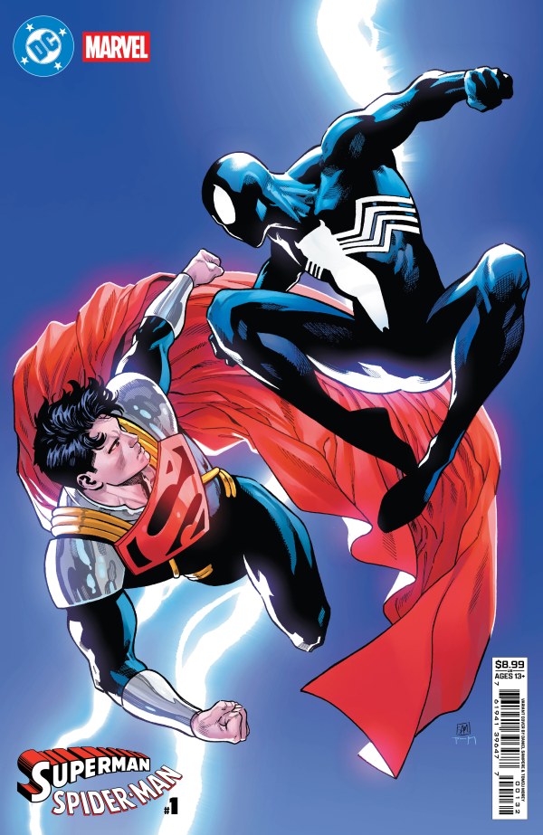 DC / Marvel Superman / Spider-Man #1 Cover R Daniel Sampere Variant
