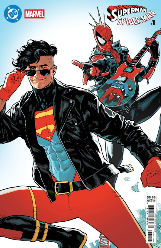 DC / Marvel Superman / Spider-Man #1 Cover U Jeffrey Spokes Variant