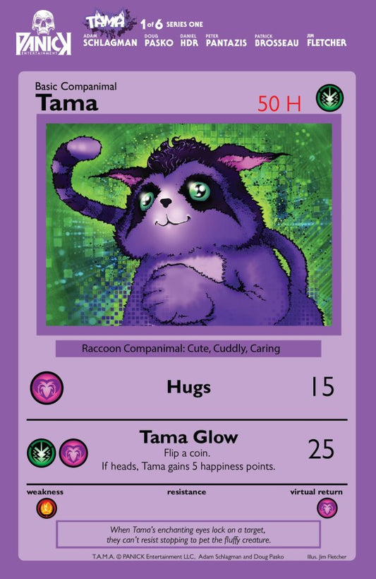 T.A.M.A. #1 2nd Printing Jim Fletcher Cute - PRE-ORDER ETA 27/8/25