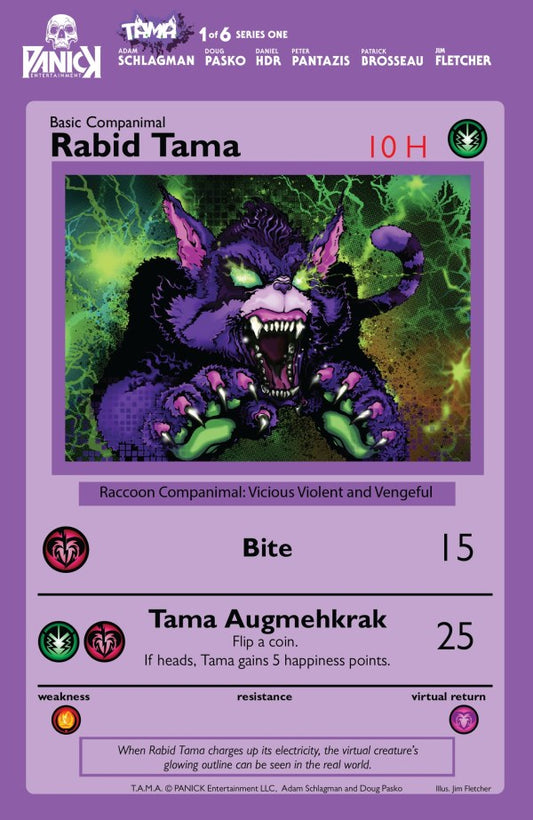 T.A.M.A. #1 2nd Printing Jim Fletcher Vicious - PRE-ORDER ETA 27/8/25