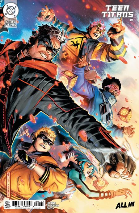 TEEN TITANS #1 CVR C JIM CHEUNG CARD STOCK VAR - PREORDER (FOC 10/8/26) DUE IN STORE 2/9/26 - NOT FINAL COVER