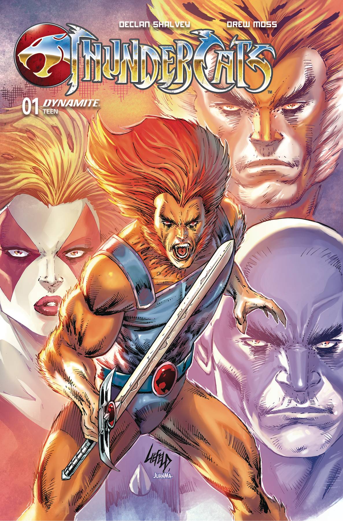 THUNDERCATS #1 CVR ZC FOC ROB LIEFELD ORIGINAL VAR