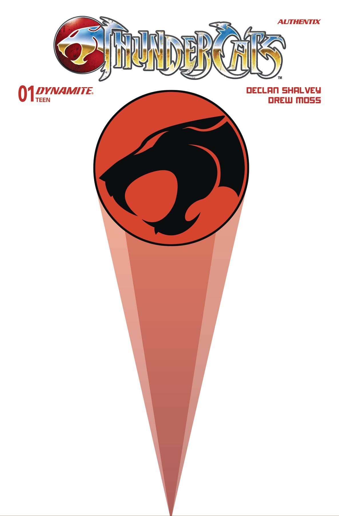 THUNDERCATS #1 CVR ZD FOC SPOTLIGHT BLANK AUTHENTIX - PREORDER 7/2/24