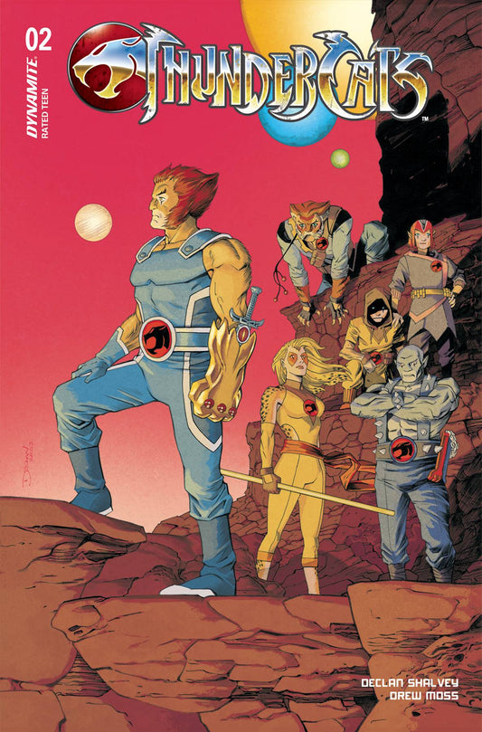 THUNDERCATS #2 CVR R 25 COPY INCV SHALVEY FOIL - PREORDER 13/3/24