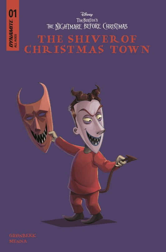 Tim Burtons The Nightmare Before Christmas The Shiver of Christmas Town #1 Cover D Disney Library Variant - DUE 7/1/26