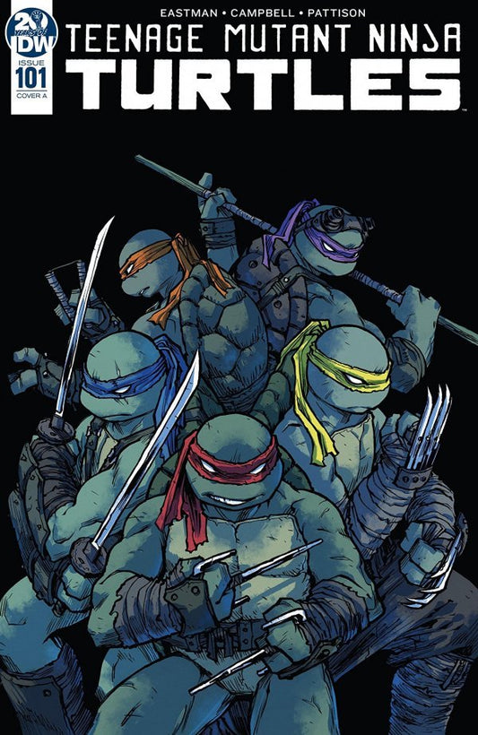 Teenage Mutant Ninja Turtles #101 - 1st App Of Mona Lisa