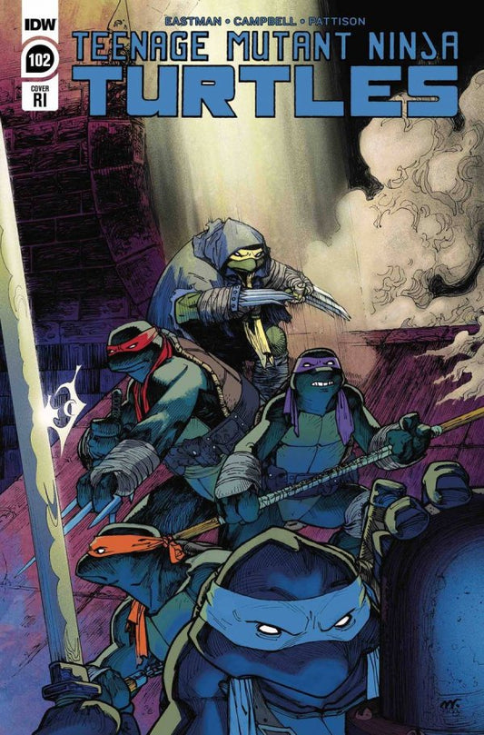 Teenage Mutant Ninja Turtles #102 1:10 Matthew Roberts Variant
