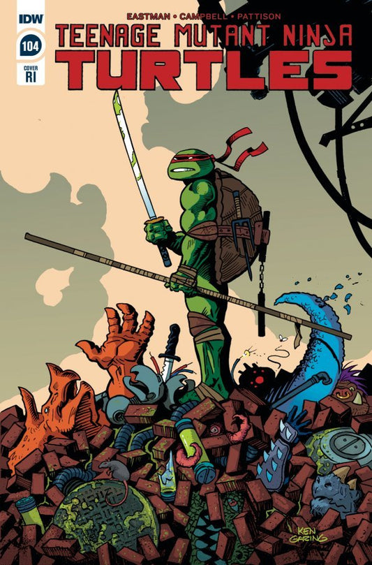 Teenage Mutant Ninja Turtles #104 1:10 Ken Garing Variant
