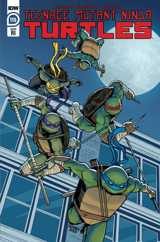 Teenage Mutant Ninja Turtles #115 1:10 Gavin Guidry Variant