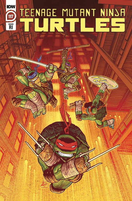 Teenage Mutant Ninja Turtles #117 1:10 Sam Lofti Variant