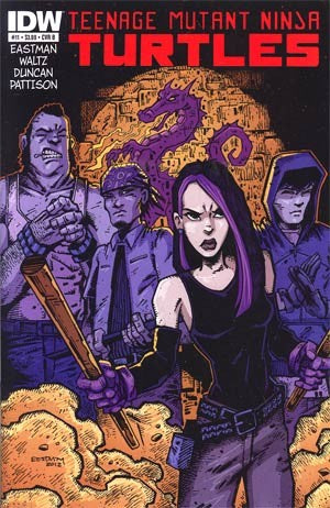 Teenage Mutant Ninja Turtles #11 Cover B Eastman Variant
