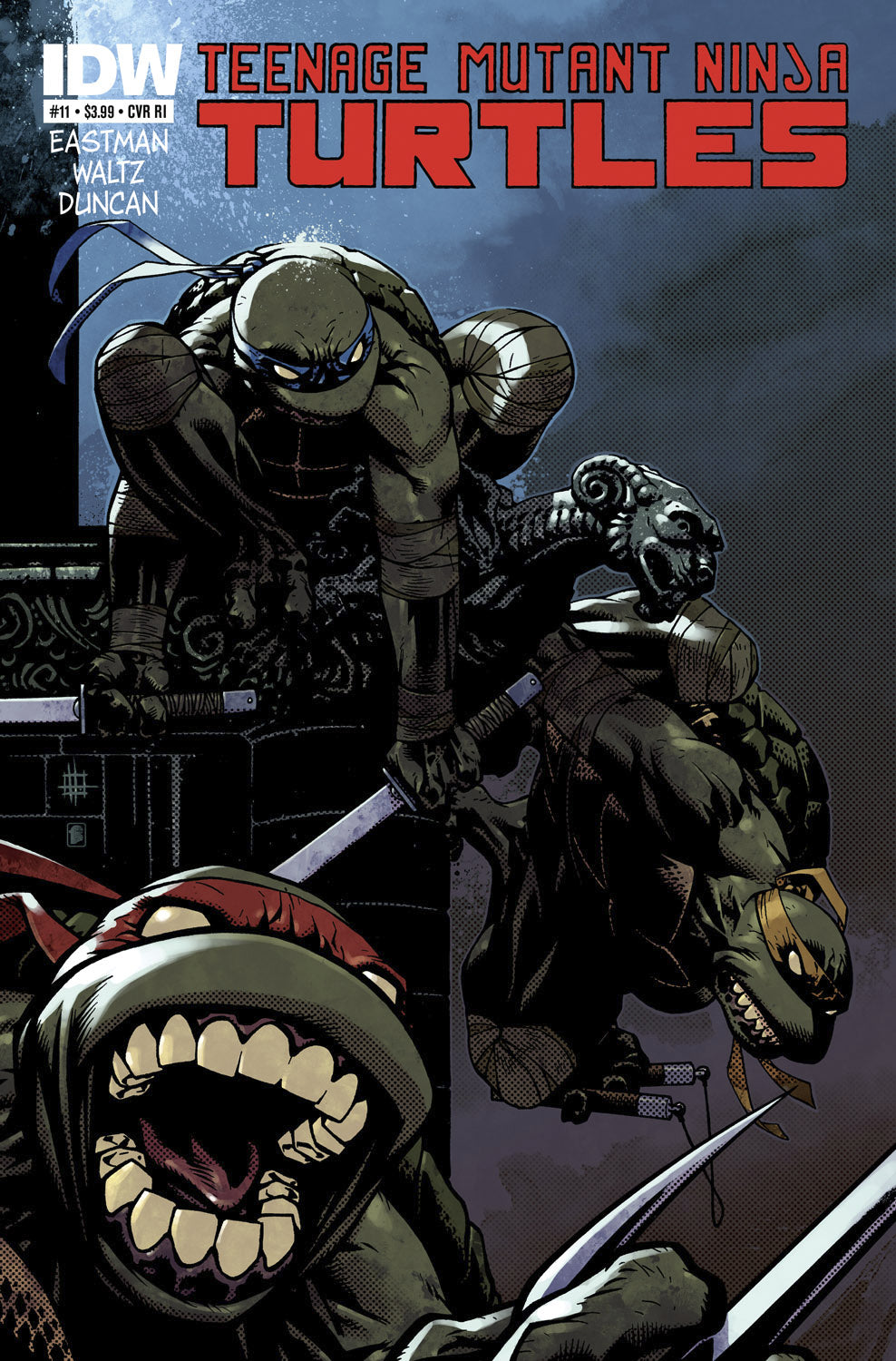 Teenage Mutant Ninja Turtles #11 1:10 Zach Howard Variant