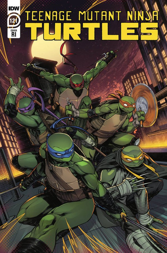 Teenage Mutant Ninja Turtles #121 1:10 Paris Alleyne Variant
