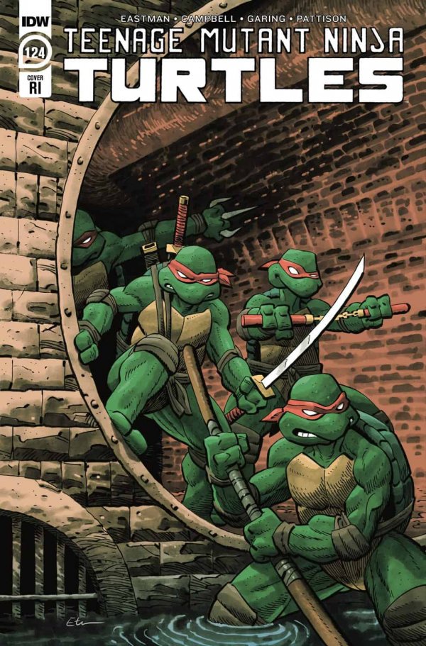 Teenage Mutant Ninja Turtles #124 1:10 Ethan Young Variant