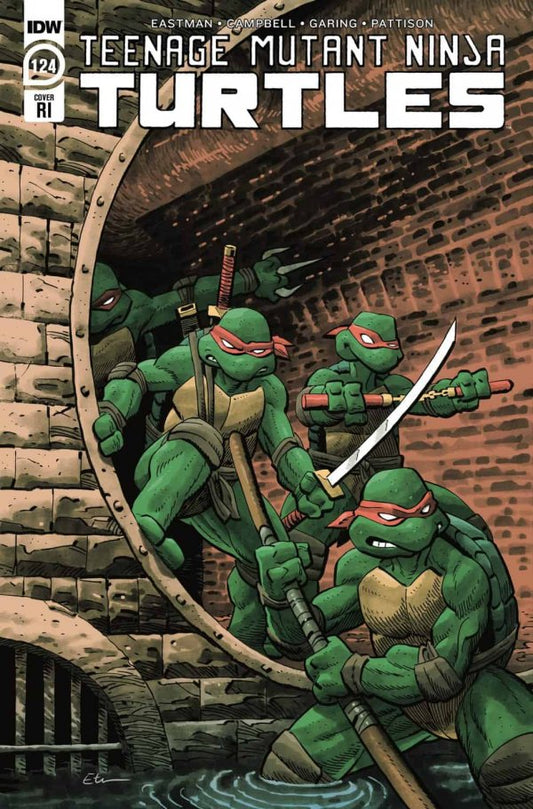 Teenage Mutant Ninja Turtles #124 1:10 Ethan Young Variant
