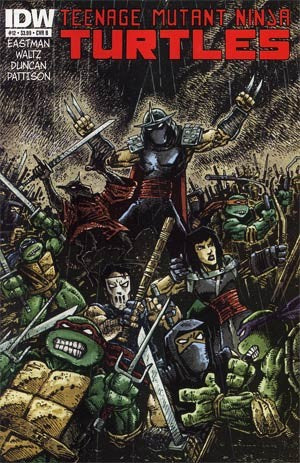 Teenage Mutant Ninja Turtles #12 Cover B Eastman Variant