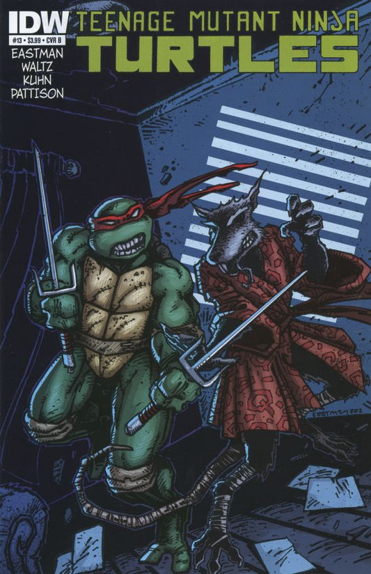 Teenage Mutant Ninja Turtles #13 Cover B Eastman Variant
